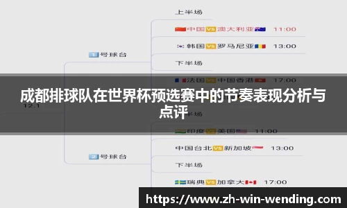 成都排球队在世界杯预选赛中的节奏表现分析与点评